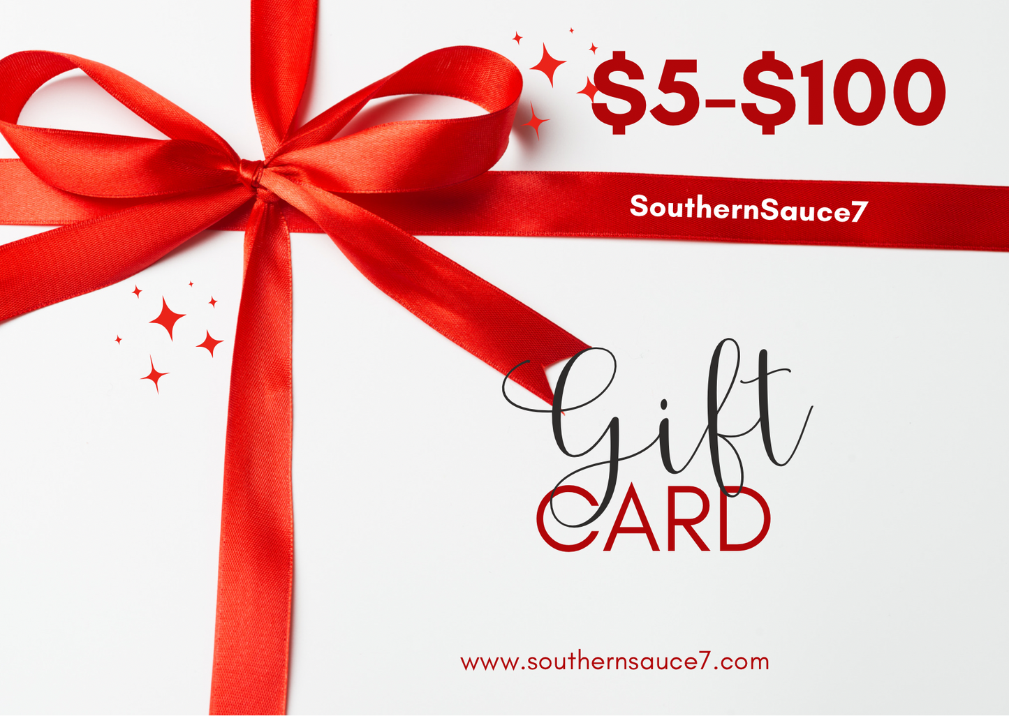 SouthernSauce7 Gift Card